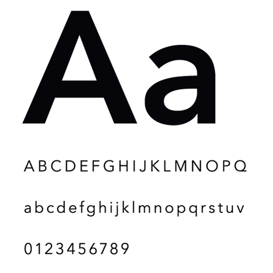 Feature image of Avenir Type Sample